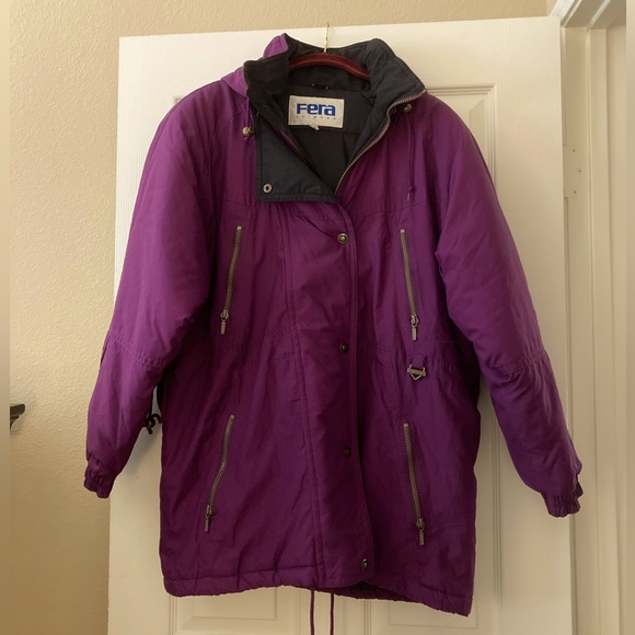 FERA Skiwear Jacket in Purple - Picture 2 of 12